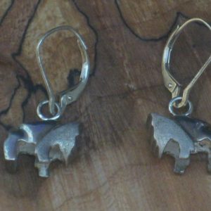 Baby Buffalo Earrings